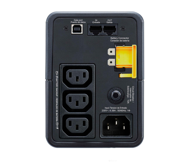 APC Back-UPS (500VA/300W, 3x IEC,, USB, RJ, AVR) - 1192354 - zdjęcie 2